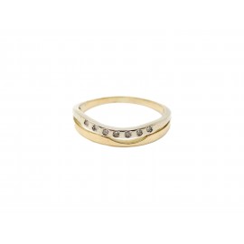 Anillo de Oro Bicolor 18...