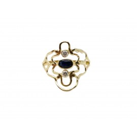 Anillo de Oro 18 Kt. 1.5...