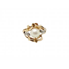 Anillo de Oro Bicolor 18...