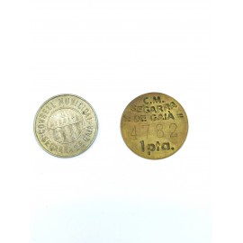 Lote de 2 Monedas de 1...