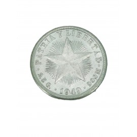 Moneda de PLATA 10 Cents...