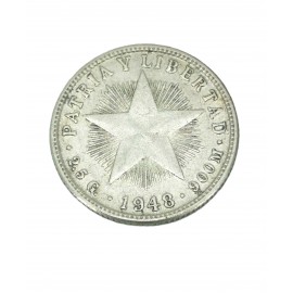Moneda de PLATA 10 Cents...
