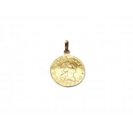 Colgante de Moneda de Oro...