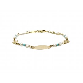 Pulsera de Oro 18 K 3 gr....