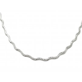 Gargantilla de Oro Blanco...