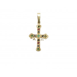 Cruz de Oro 18 Kt.  1 gr....