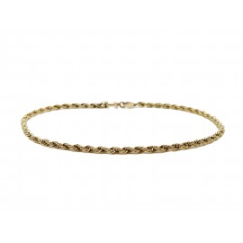 Pulsera de Oro Cordón 18...