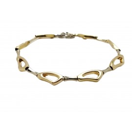 Pulsera de Oro Bicolor 18...