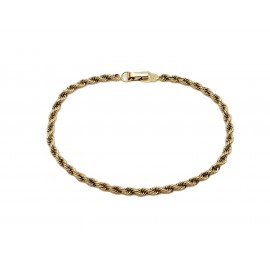Pulsera de Oro Cordón 18...