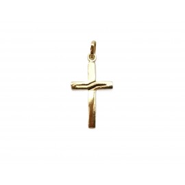Cruz de Oro 18 Kt. 1.4 gr....
