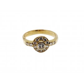 Anillo de Oro 18 Kt  4...