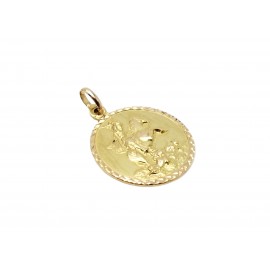 Medalla de Oro 18 Kt.  2.3...