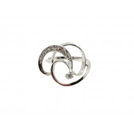 Anillo de Oro Blanco 18 Kt....