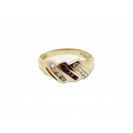 Anillo de Oro 18 Kt.  2.6...