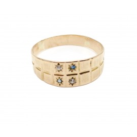 Anillo de Oro 18 Kt.  2.9...