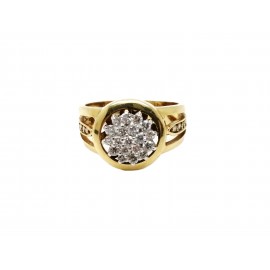 Anillo de Oro 18 Kt.   7.3 gr.