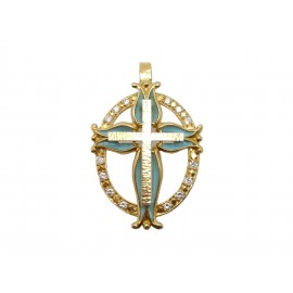 Cruz de Oro 18 Kt. 8.7 gr....