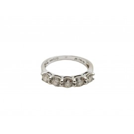 Anillo de Oro Blanco 18 Kt....