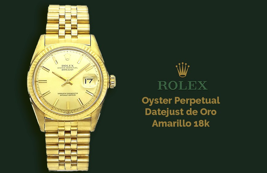 La historia del Rolex Oyster Perpetual Datejust de segunda mano